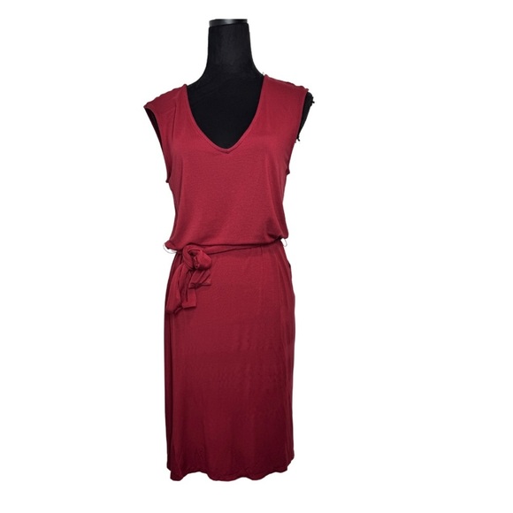 Part Two Copenhagen Laika Dress Burgundy - Picture 2 of 10